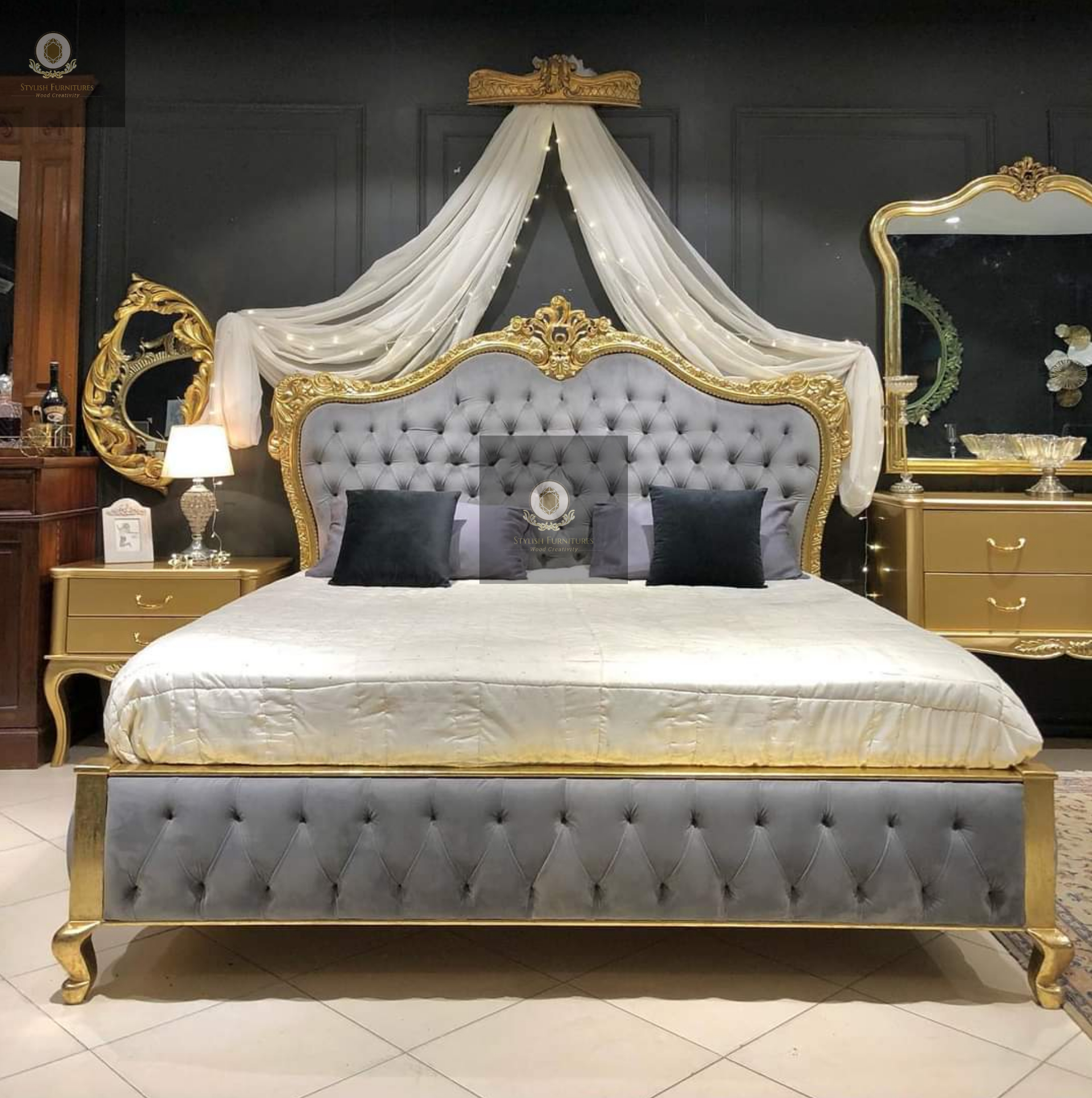 Victorian Leaf bed set