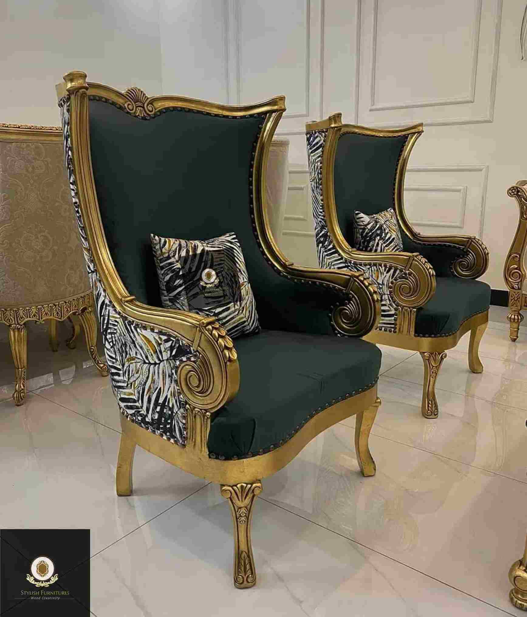 Double plate wing Chairs