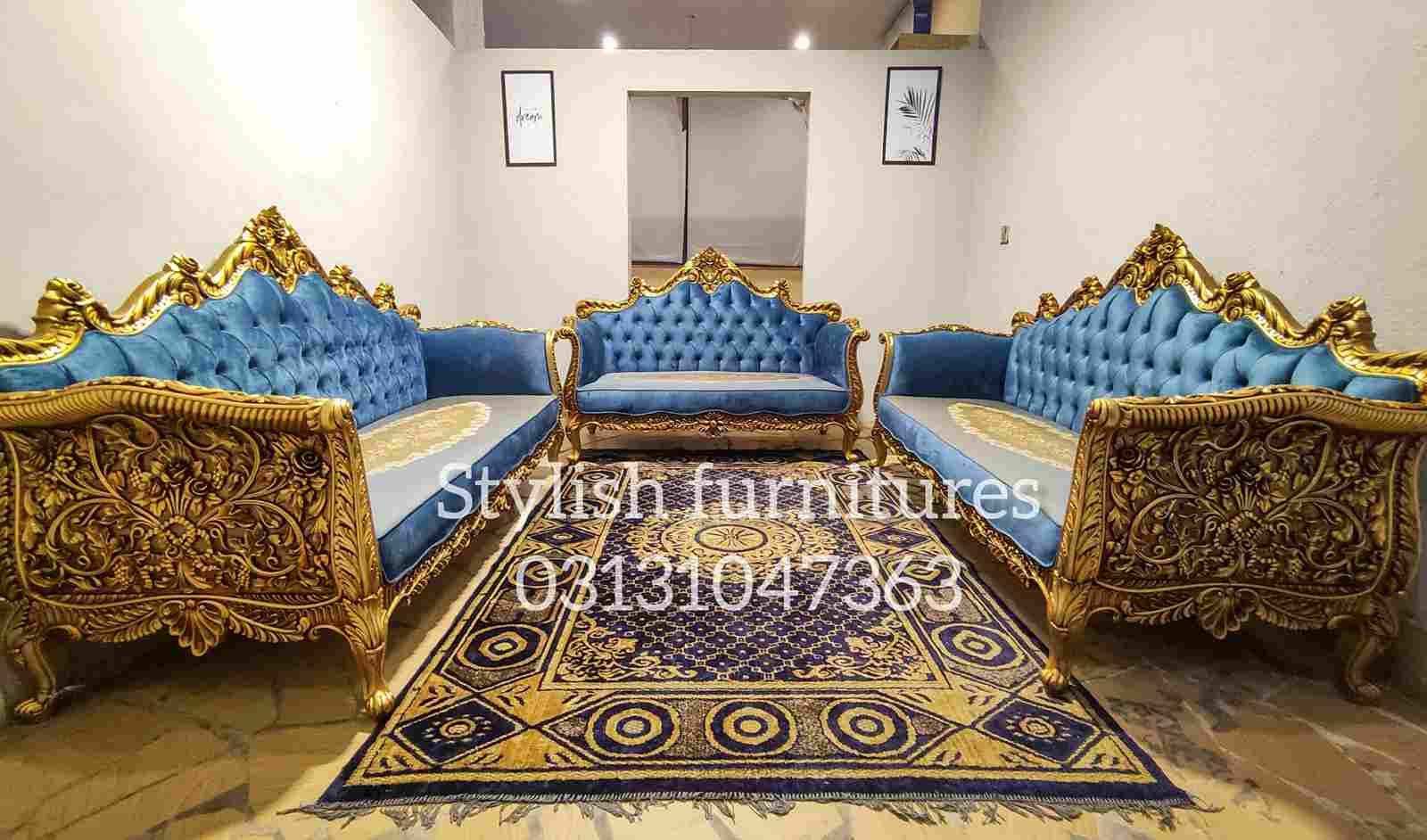 Our side carving livingroom sofa