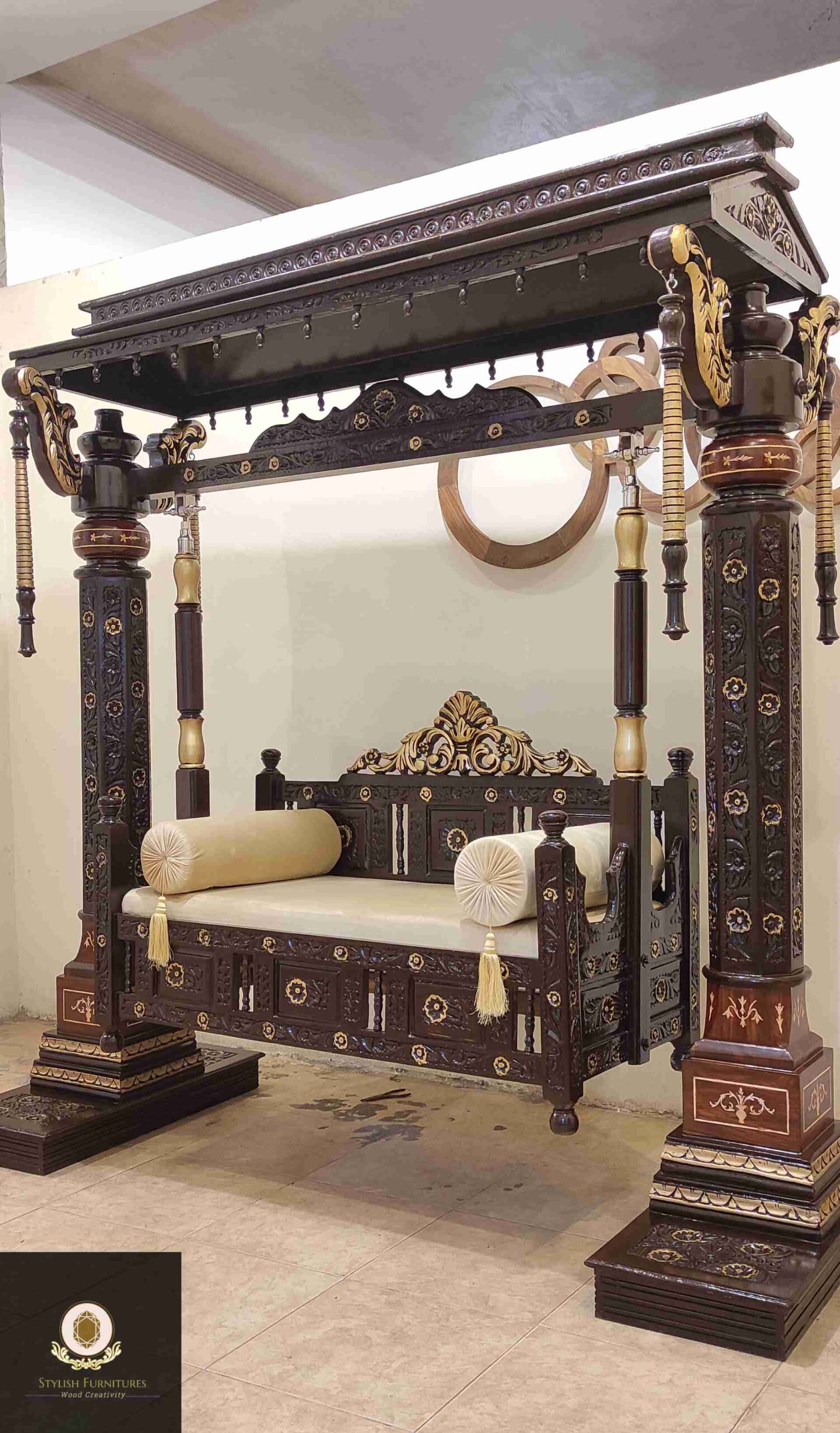 Wooden Jhoola Swing