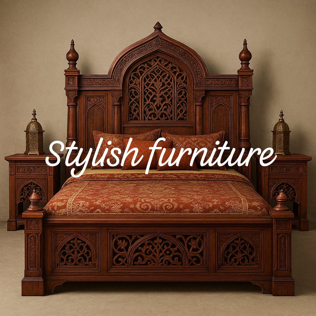 Chinioti Wooden Bedroom Set