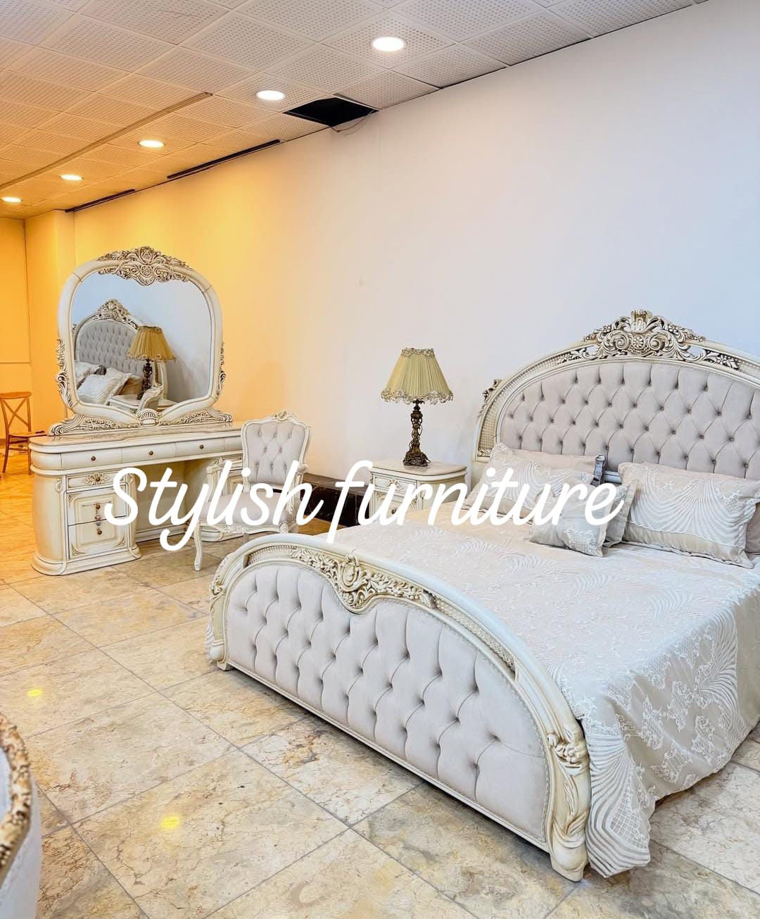 Classic Bridal Bedroom Set Design