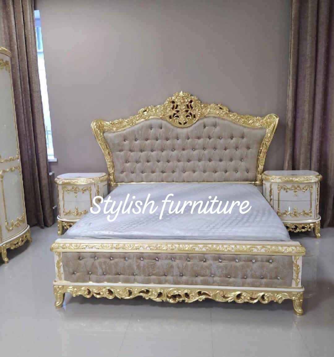 Chinioti Bridal Bedroom Set Design