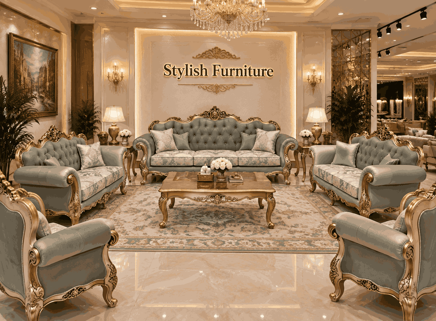 Designer Bridal Sofa Set