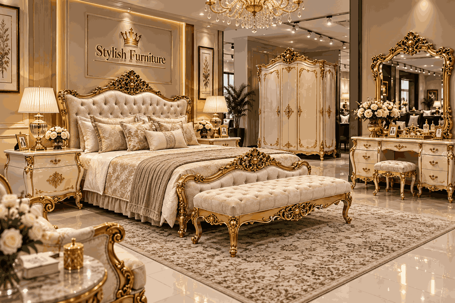 Grandeur Classic Bedroom Set